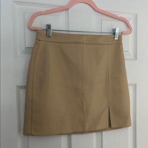 Wilfred Tan Mini Skirt